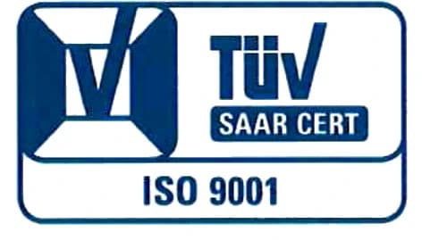 Marque de certification TÜV Saar Cert — ISO 9001